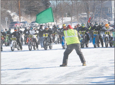 Snowmobiling