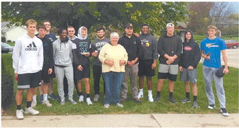 Dorst Family Helped By  KHS Football Team