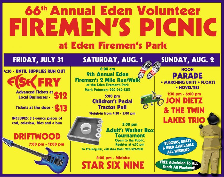 Eden Firemens Picnic