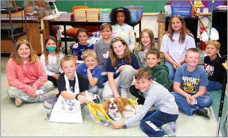 Pet Therapy Reading Program  Donates New Books