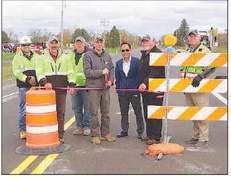 County Trunk  Hwy P is Open