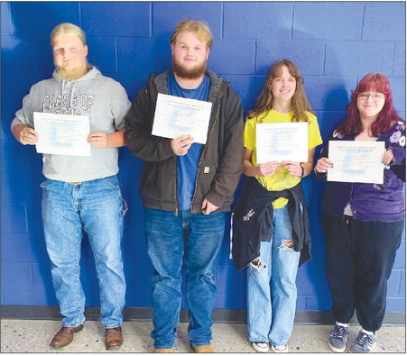 C.H.S. October Students of the Month