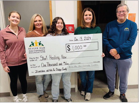 Start Healing Now Receives BDACF Grant